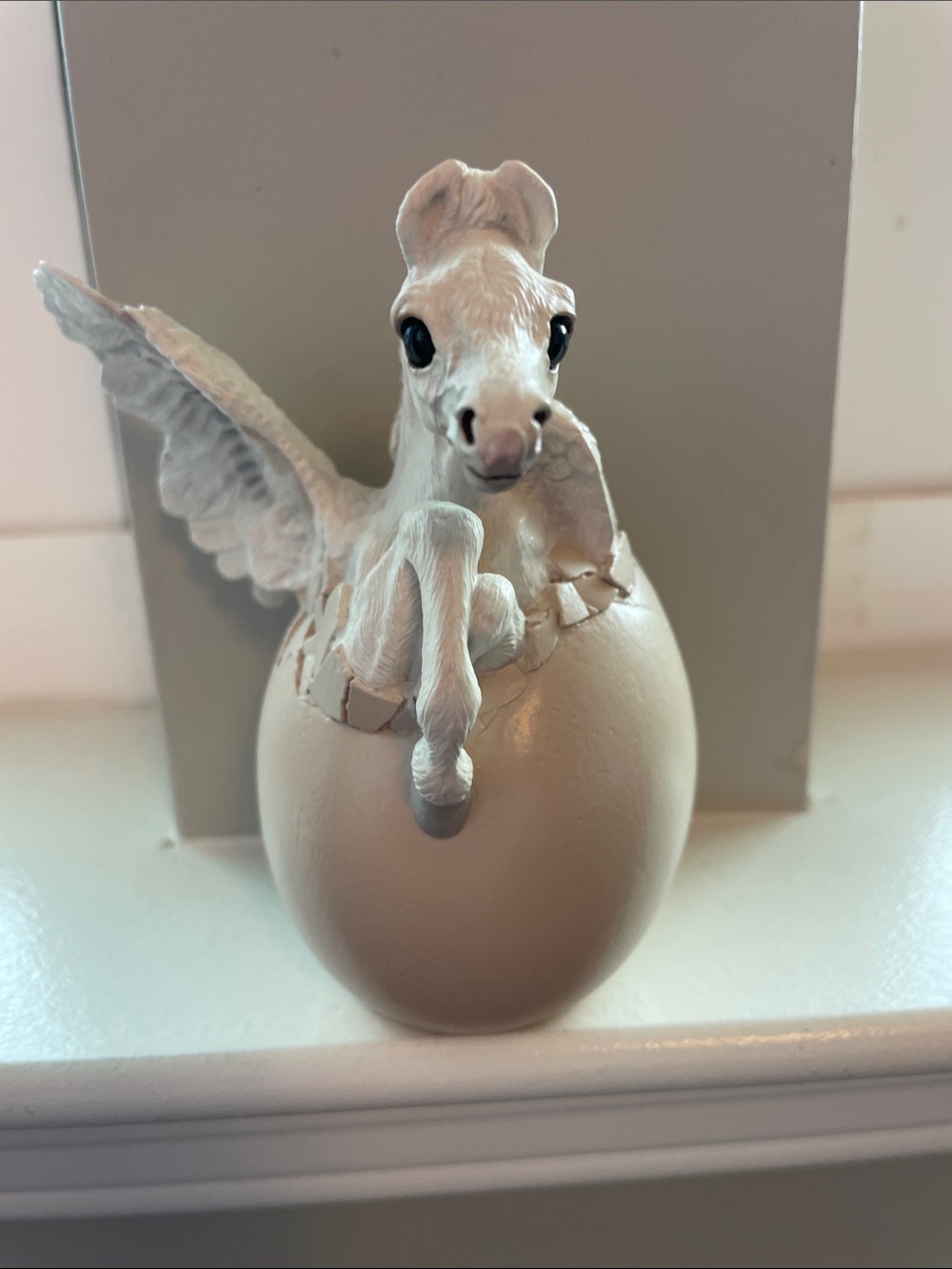 Windstone Editions, pegasus hatching in egg, 1991